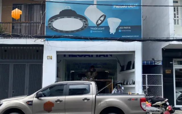 Cải tạo showroom Công Ty Megaman Việt Nam