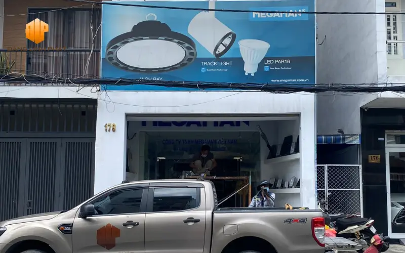 Cải tạo showroom Công Ty Megaman Việt Nam