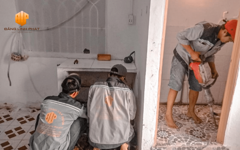 Chống thấm nhà về sinh