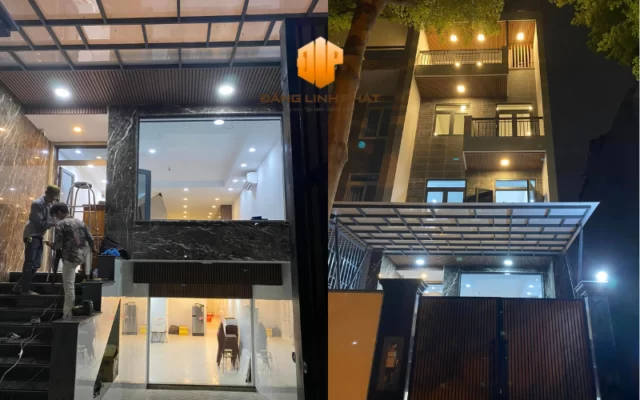 Công trình sửa chữa nhà phố Anh Khánh - Bình Chánh -TPHCM