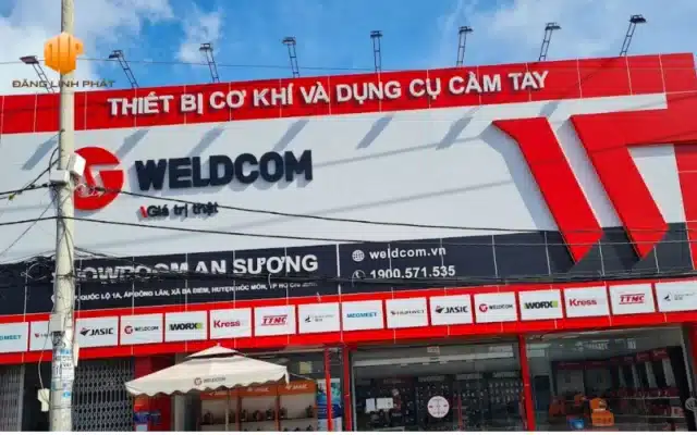 Sửa chữa cải tạo Showroom công ty Weldcom