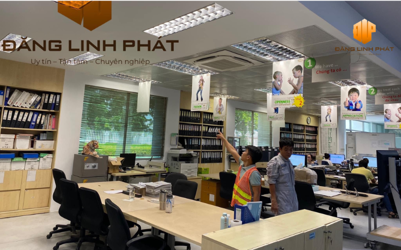 Sửa Chữa Văn Phòng Công Ty Tiger Drylac - KCN Đồng An, Bình Dương