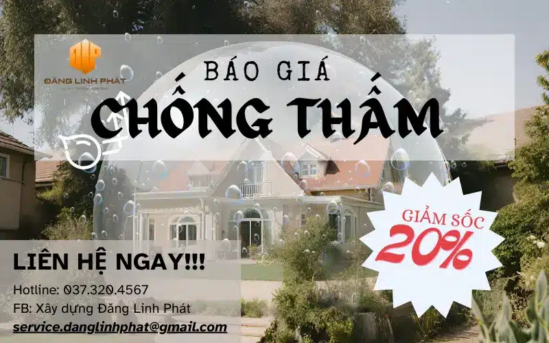 báo giá chống thấm