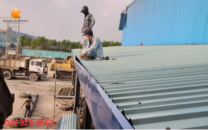 Thay máng xối Bình Dương giá rẻ