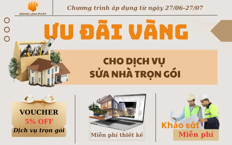dịch vụ sửa nhà trọn gói