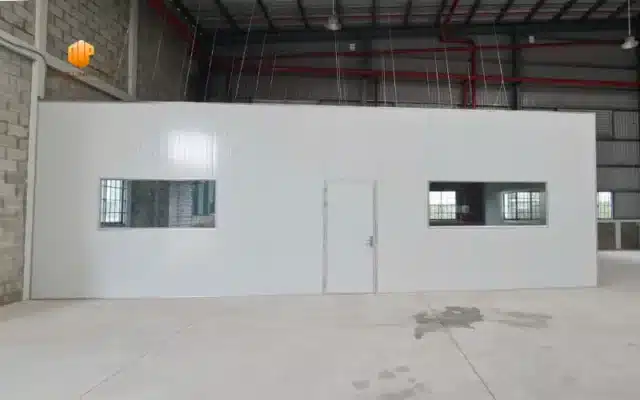 Thi công vách panel