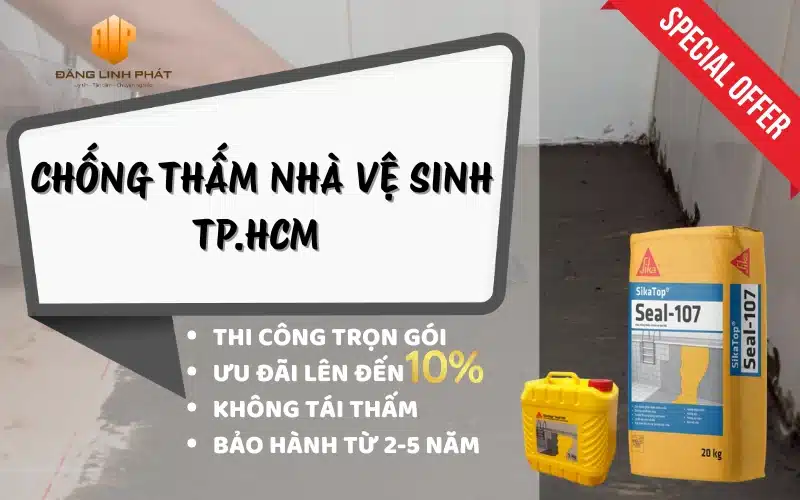 Thi công chống thấm nhà vệ sinh tại TP.HCM
