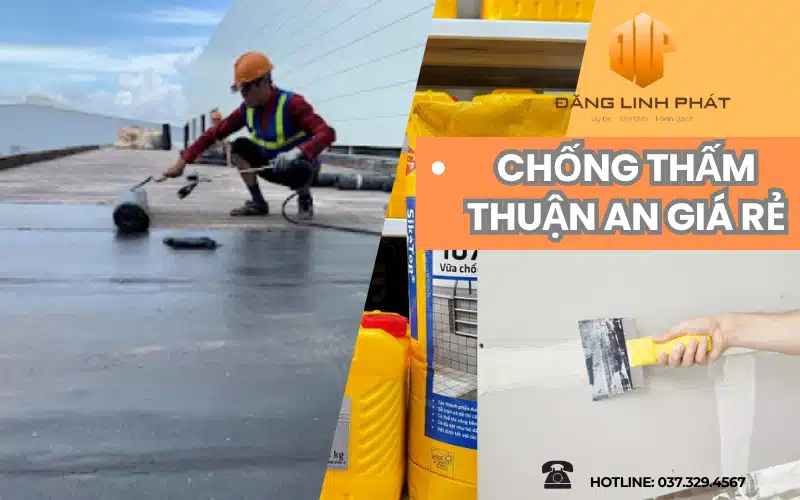 dịch vụ trọn gói chống thấm giá rẻ