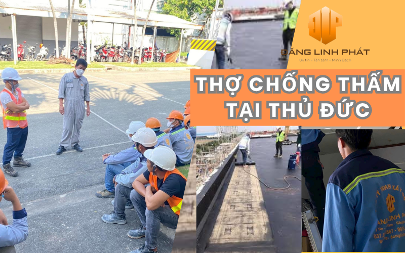 Dịch vụ chống thấm tại đăng linh phát