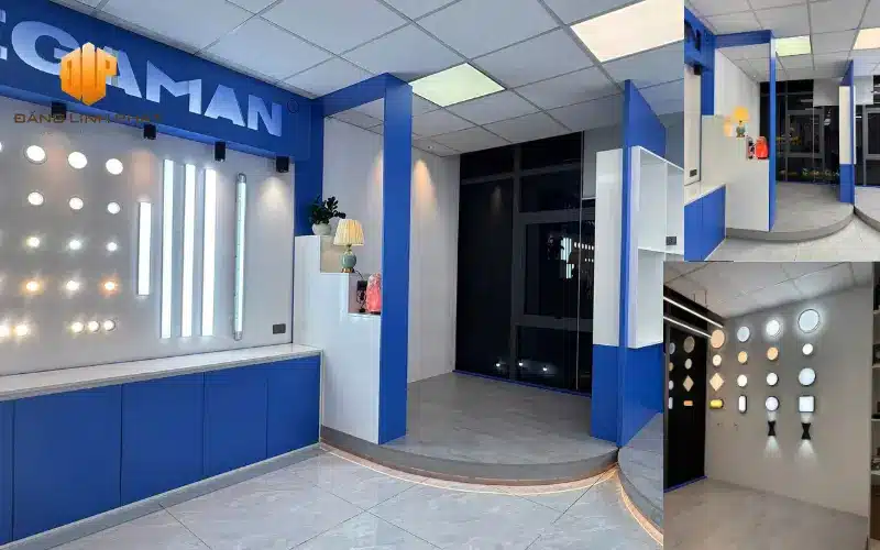 Văn phòng sau khi hoàn thiện cải tạo, với không gian làm việc gọn gàng, chuyên nghiệp và tiện nghi.